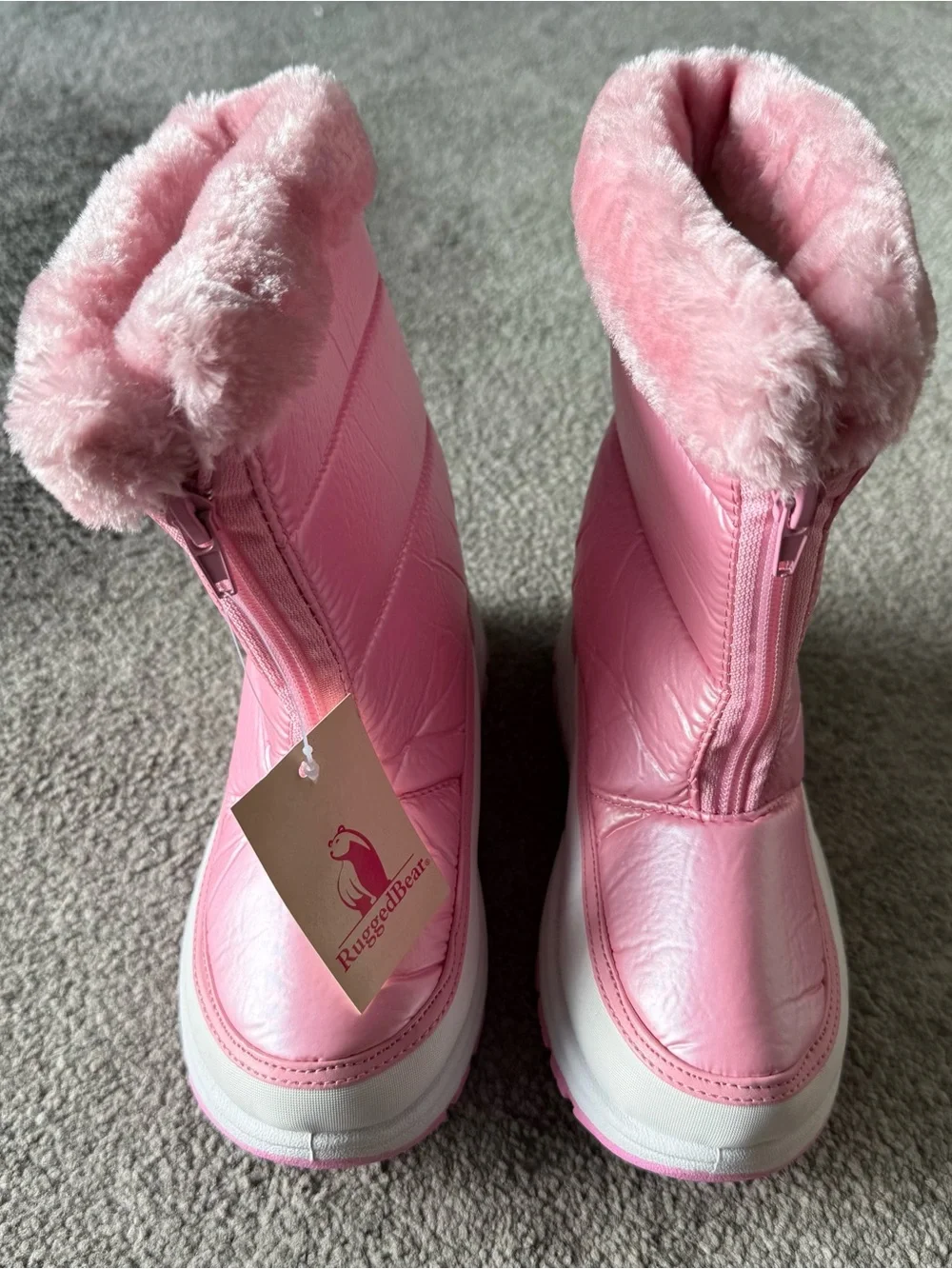 Girl’s Pink Snow Boots - size 2